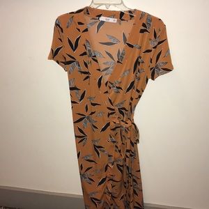 Mango Wrap Dress Size S